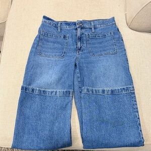 Madewell Emmett Wide Leg Jeans